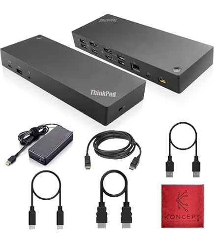 Amazon.com: Lenovo USA ThinkPad Thunderbolt 3 Dock Gen 2 135W