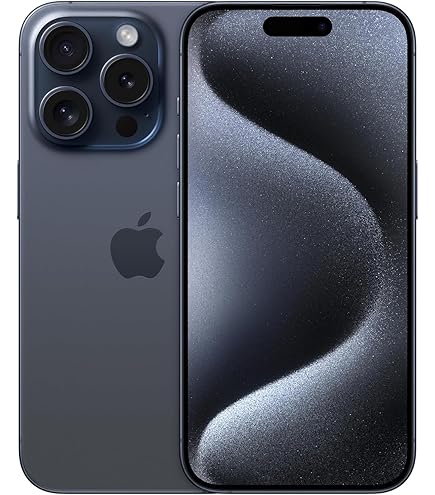 Amazon.com: Apple iPhone 15 Pro Max, 256GB, Black Titanium - GSM