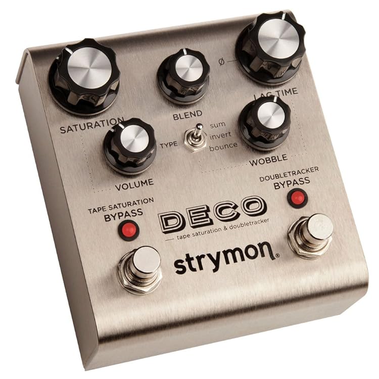 Strymon DECO - テープサチュレーションとダブルトラッカーの、2台の