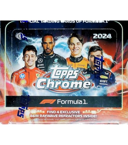Amazon.com: 2021 Topps Chrome Formula 1 Racing Factory Sealed