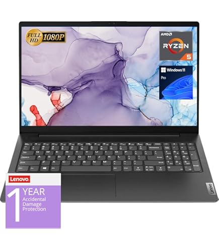 Amazon.com: Lenovo V-Series V15 Business Laptop, 15.6