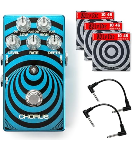 Distortion Guitar Pedal MXR WA-44 Wylde Audio Overdrive Chorus Pedal