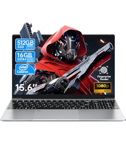 Amazon.com: NAIKLULU 15.6 Inch Laptop Computer，16GB RAM 1TB SSD
