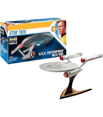Amazon.com: Bandai Star Trek 1/850 USS Enterprise NCC-1701 (Japan