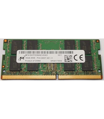MICRON 16GB PC4-2666V-R DDR4 Registered ECC 2RX8 Memory