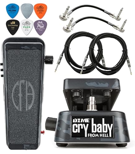 Amazon.com: Dunlop DB01B Dime Crybaby From Hell Wah Pedal w