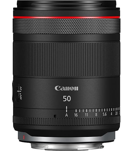 Canon RF50mm F 1.2L USM Lens, Black : CANON: Amazon.ca: Electronics