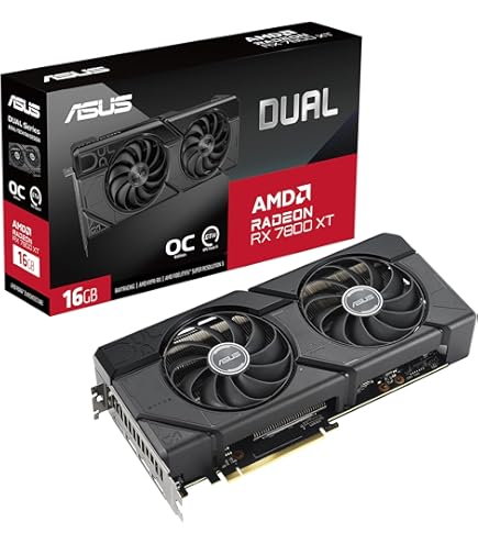 Amazon.com: ASUS Dual Radeon™ RX 7700 XT O12G GDDR6X (PCIe 4.0