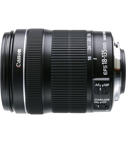 Amazon.com: Canon EF-S 18-135mm f/3.5-5.6 IS STM Lens (Renewed