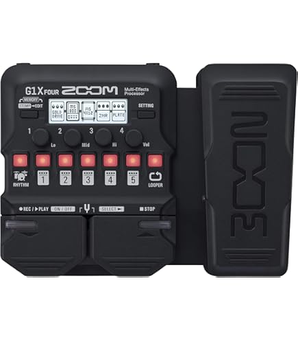 Amazon.com: Zoom B1X Four Bass Multi-Effects Processor with
