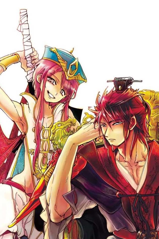 マギ ポップアップ 表紙イラストA3マット加工ポスター 練紅覇 練紅炎