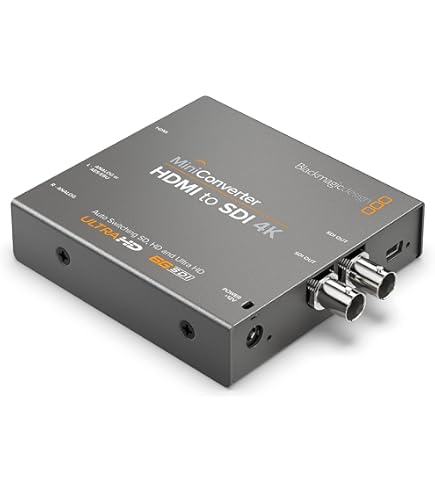 Amazon.com: Blackmagic Design Mini Converter SDI to Analog 4K (BMD