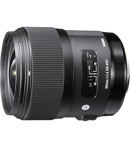 Amazon.com : Sigma 35mm F1.4 ART DG HSM Lens for Nikon (Renewed