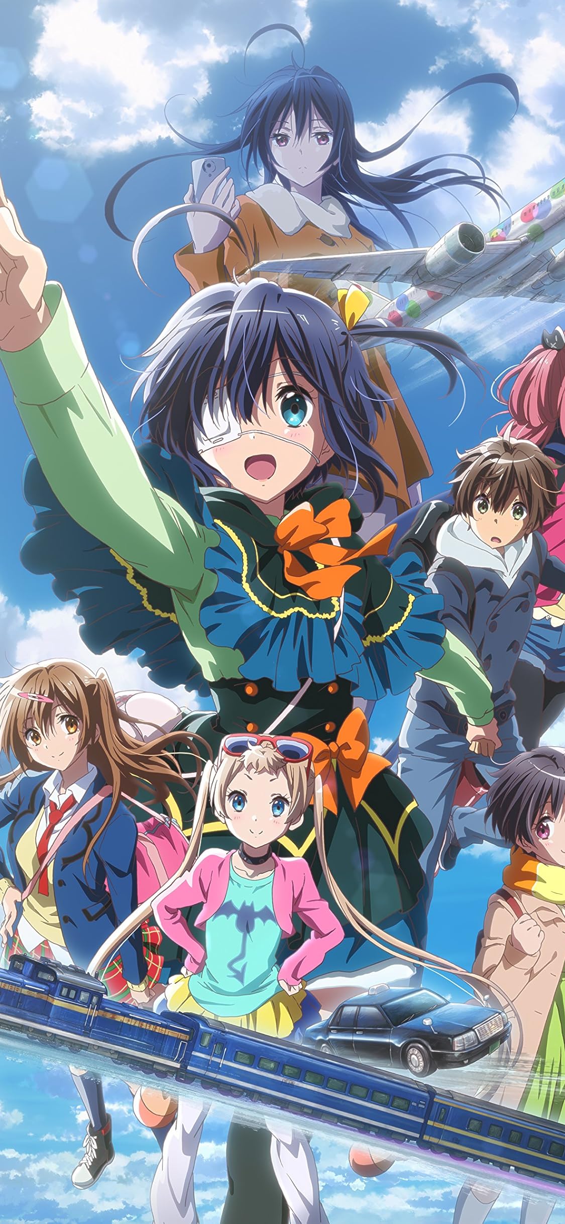 中二病でも恋がしたい! iPhone 15,14,13,12,11,X 壁紙(1125x2436) 映画