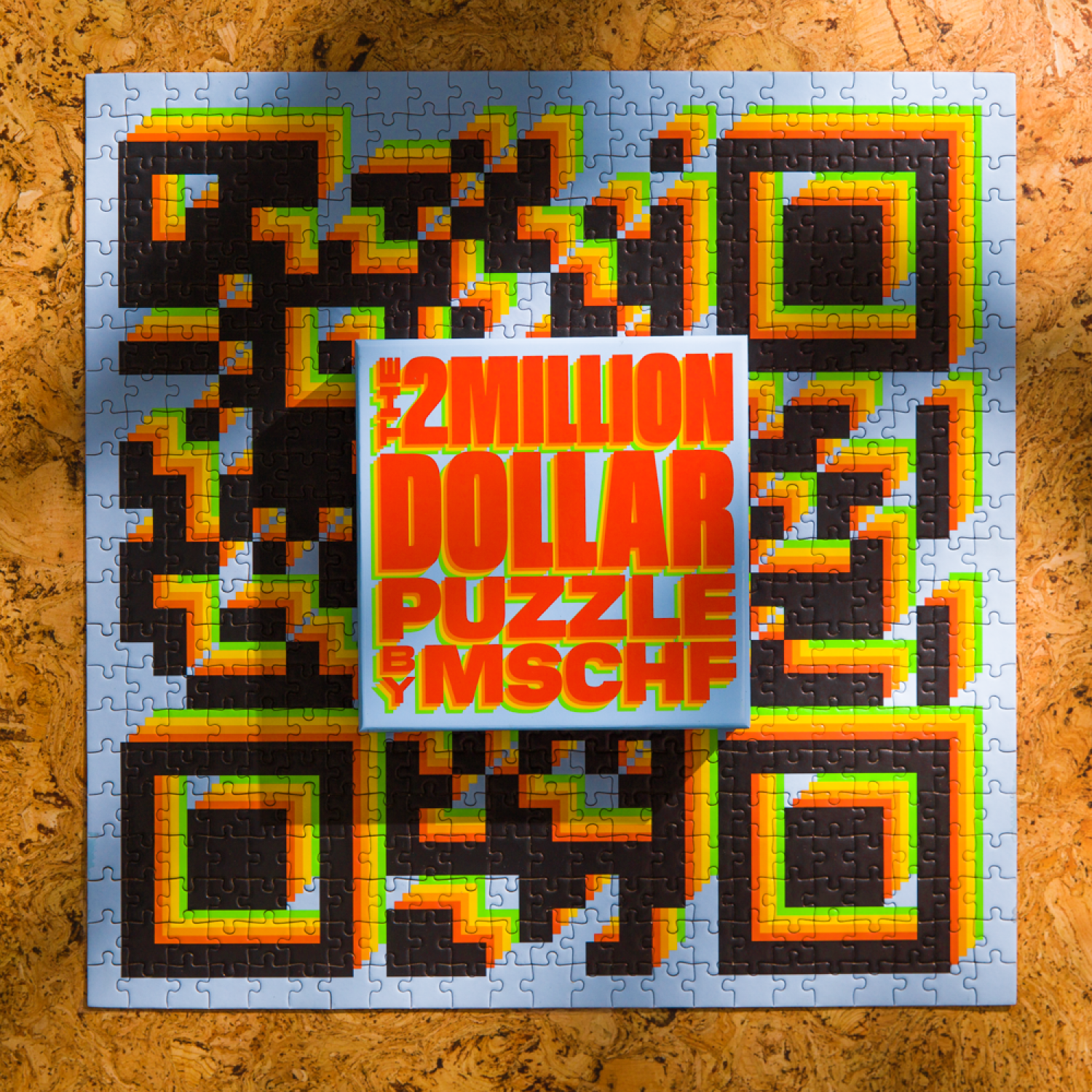 米国販売限定】MSCHF 2MILLION オファー DOLLAR PUZZLE 米国販売限定