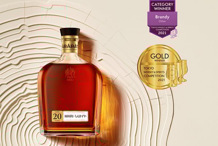 Ararat Nairi 20-year-old Armenian brandy | Bondston