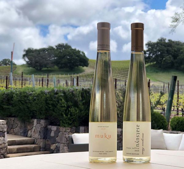 RETIRED White Wine Pair - asatsuyu + muku boxed set | Kenzo Estate