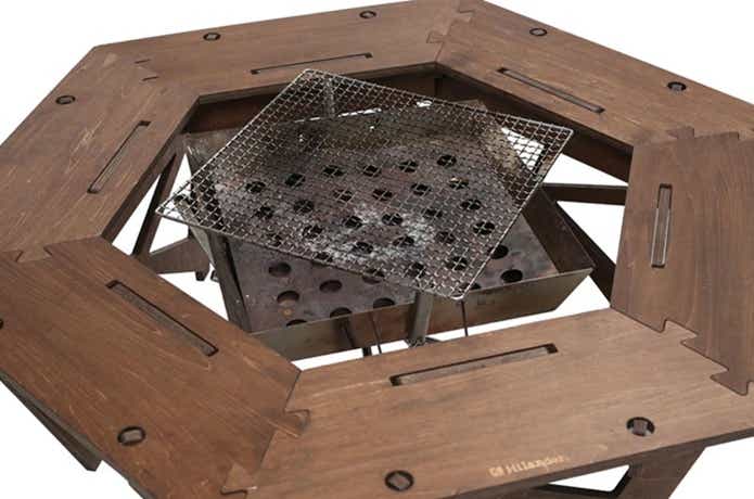 楽天市場】hilander(ハイランダー) プライウッドヘキサゴンテーブル