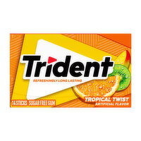 Trident Tropical Twist Sugar Free Gum - Foodland