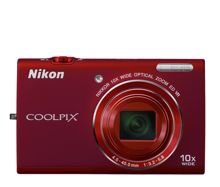 Nikon COOLPIX S6200 Red | Point & Shoot Cameras | Nikon USA