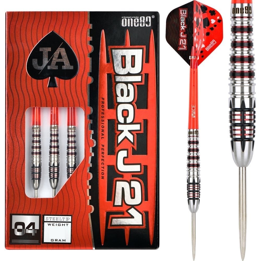ONE80 Black J21 04 90% Darts