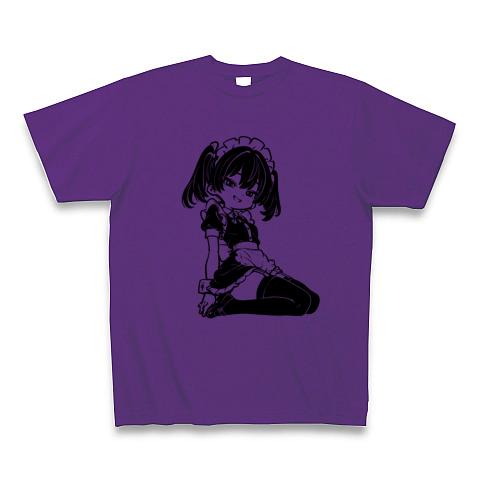 アニメキャラっぽいTシャツ-018(T-C)モノクロ。の全アイテム|デザインT