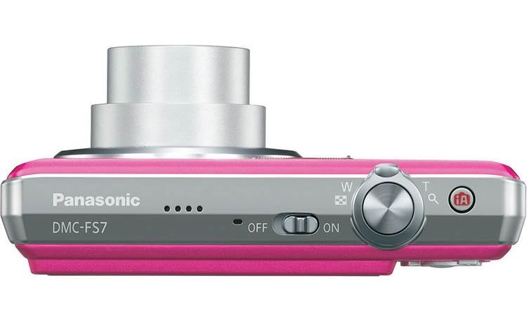 Panasonic Lumix DMC-FS7 (Pink) 10.1-megapixel digital camera with