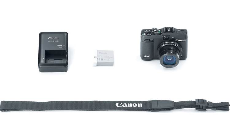 Canon PowerShot G16 12.1-megapixel digital camera with 5X optical