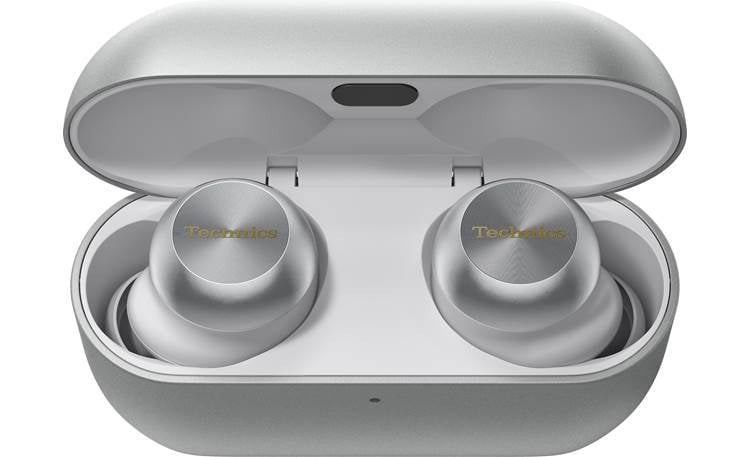 中古/左耳のみ/Technics EAH-AZ100-S/シルバー/左のみ/銀ハ 中古/左耳