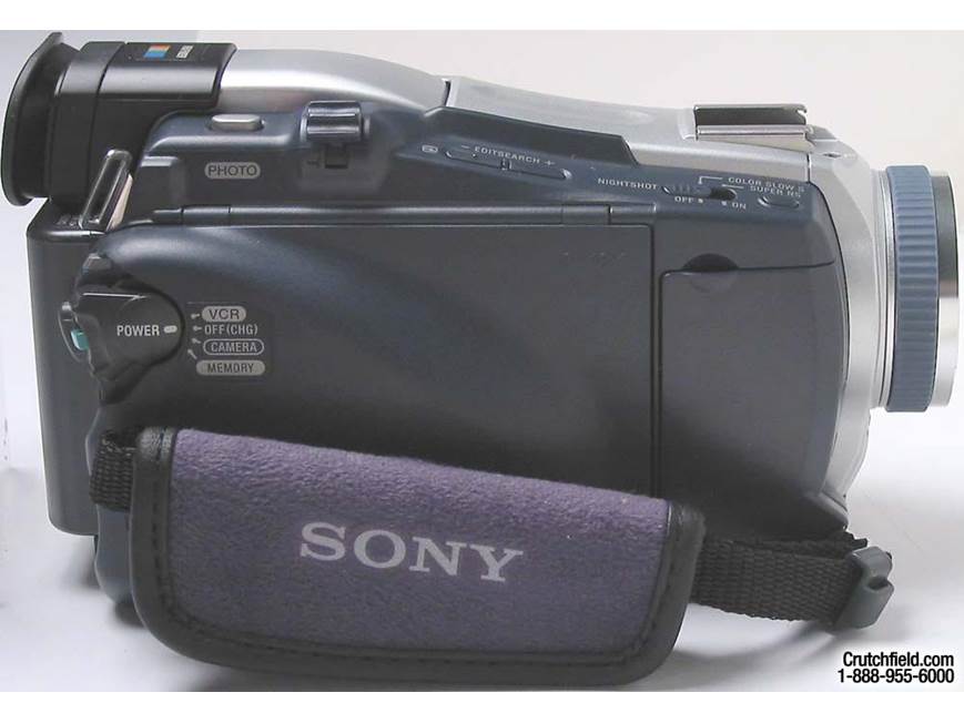 Sony DCR-TRV18 Mini DV digital camcorder at Crutchfield
