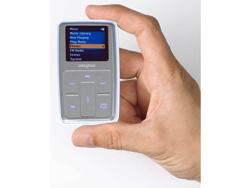Creative ZEN MicroPhoto 8GB (Silver) Portable MP3 player/photo