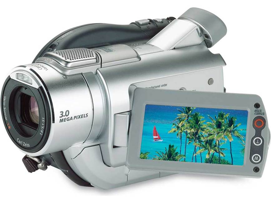 Sony DCR-DVD405 DVD camcorder with Dolby® Digital surround sound