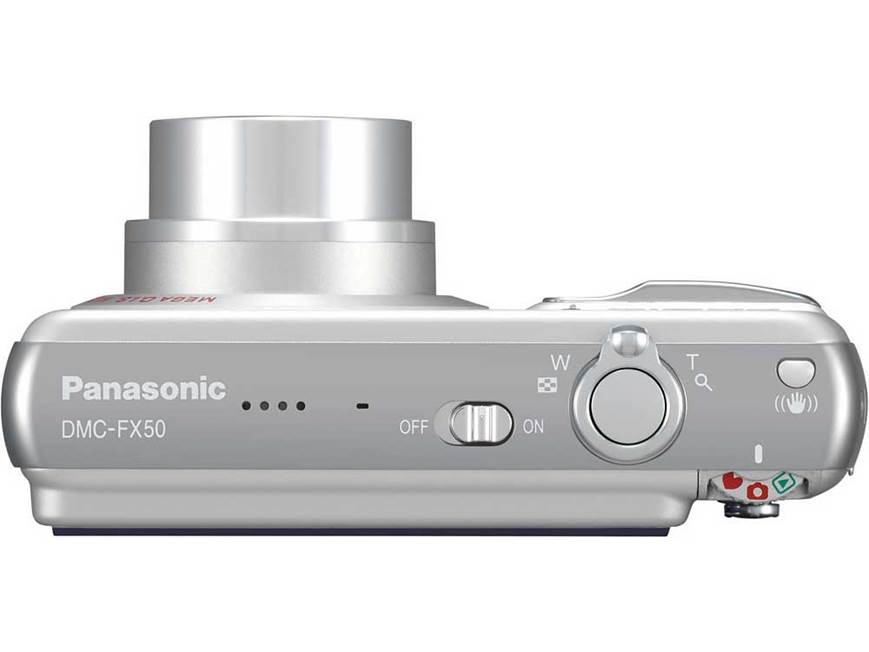 Panasonic Lumix® DMC-FX50 (Silver) 7.2-megapixel digital camera