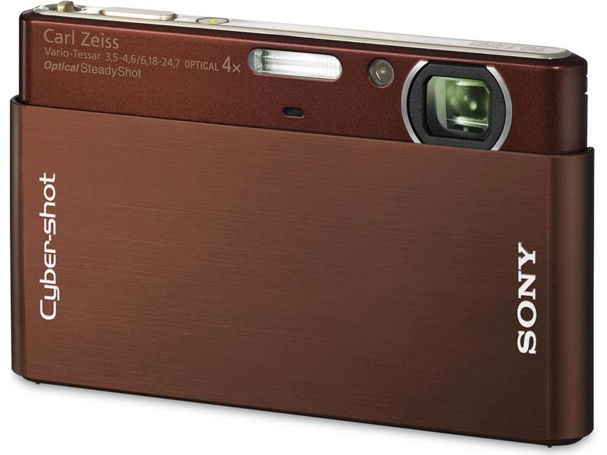 Sony Cyber-shot® DSC-T77 (Brown) 10.1-megapixel digital camera
