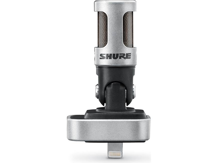Shure MOTIV™ MV88 iOS® digital condenser microphone with Lightning
