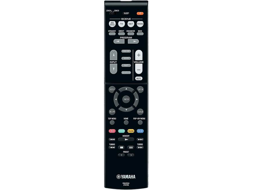 Yamaha RX-V581 7.2-channel home theater receiver with Wi-Fi