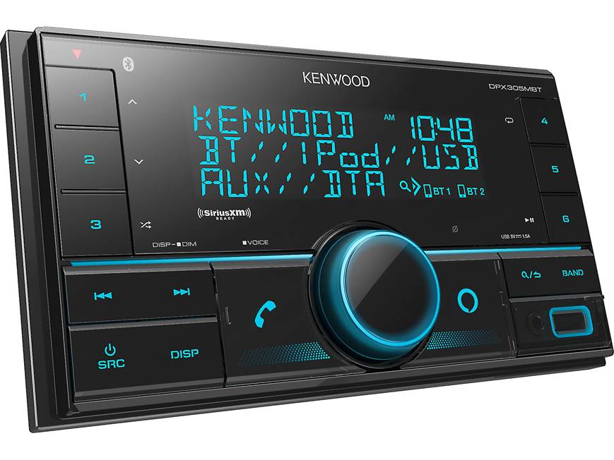 Kenwood DPX305MBT Digital media receiver at Crutchfield