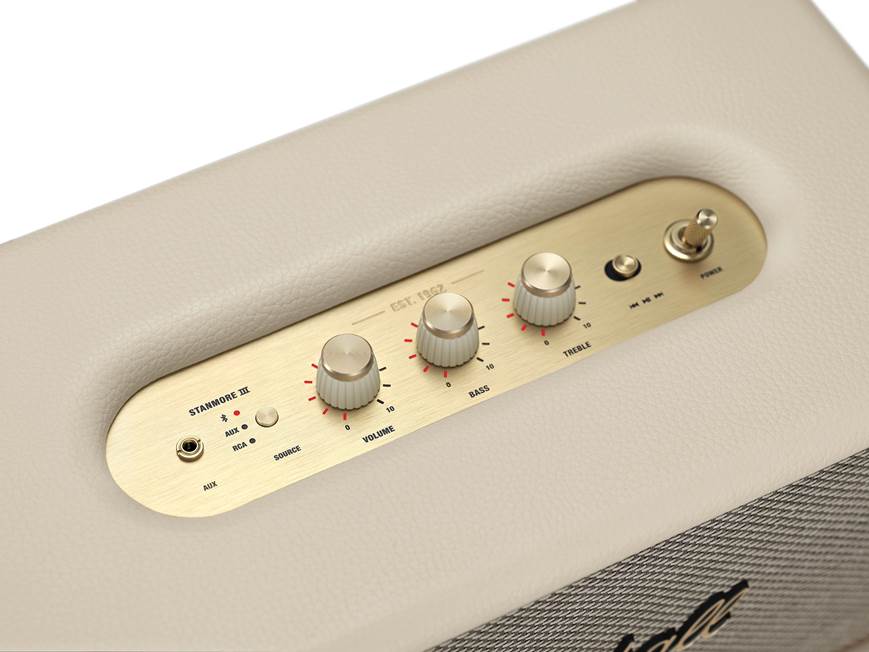 Marshall Stanmore III (Cream) Powered Bluetooth® speaker (Cream