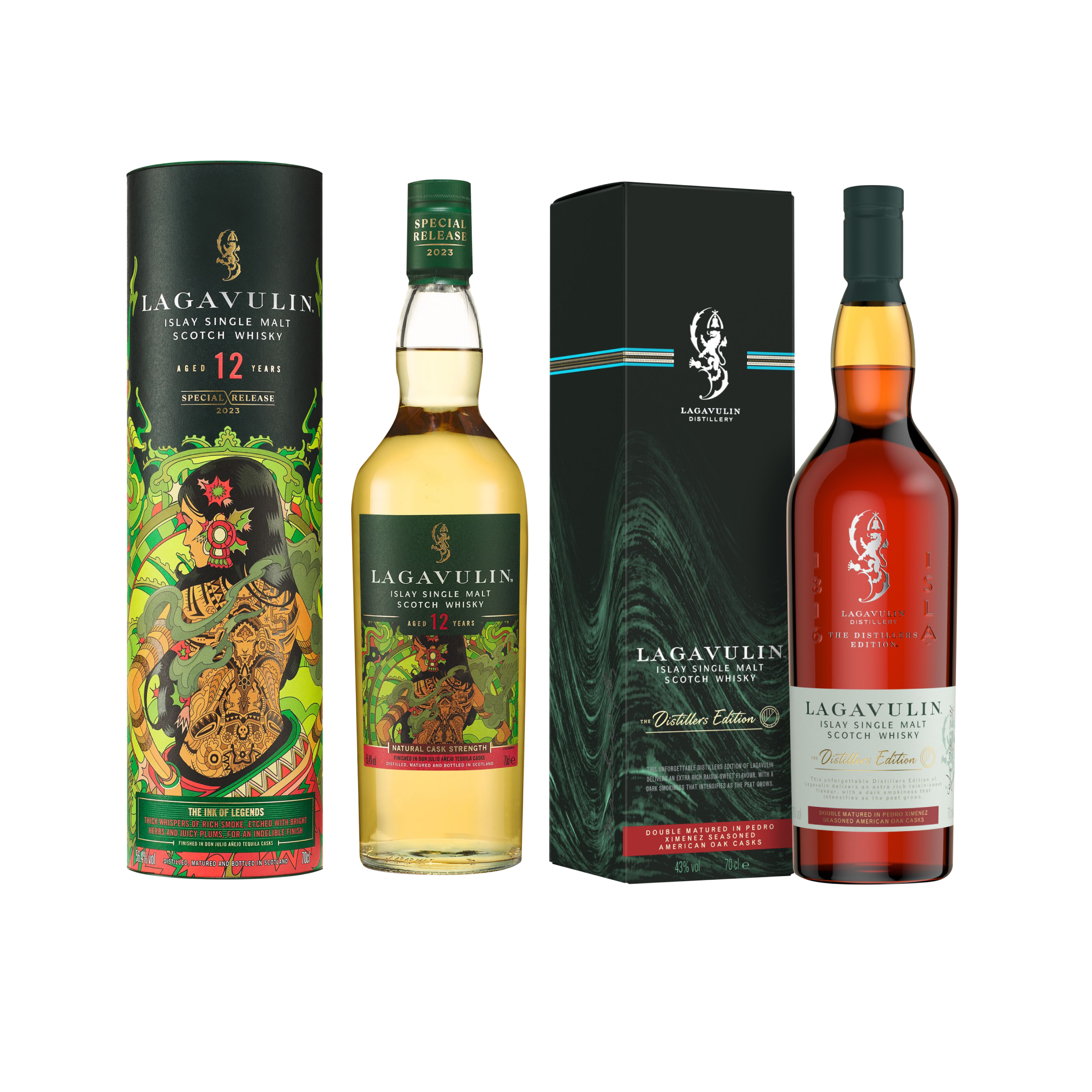 Lagavulin 12 YO Special 2023 & Lagavulin Distillers Edition | Malts