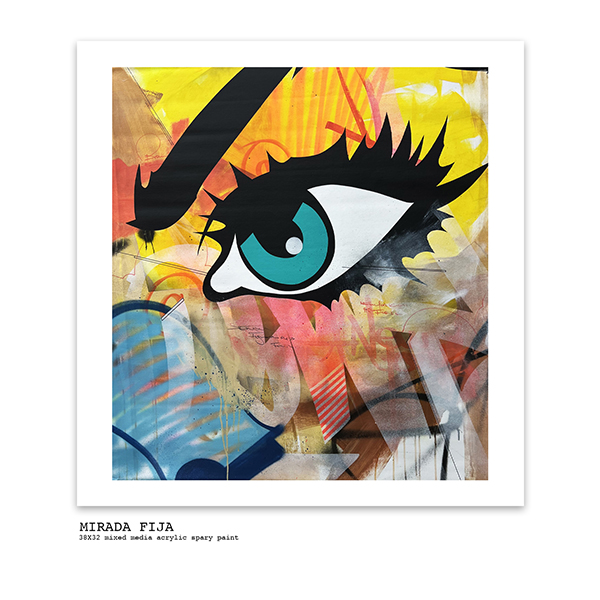 マイケル ルー 版画アート Interior with Rising Fish 【公式通販】