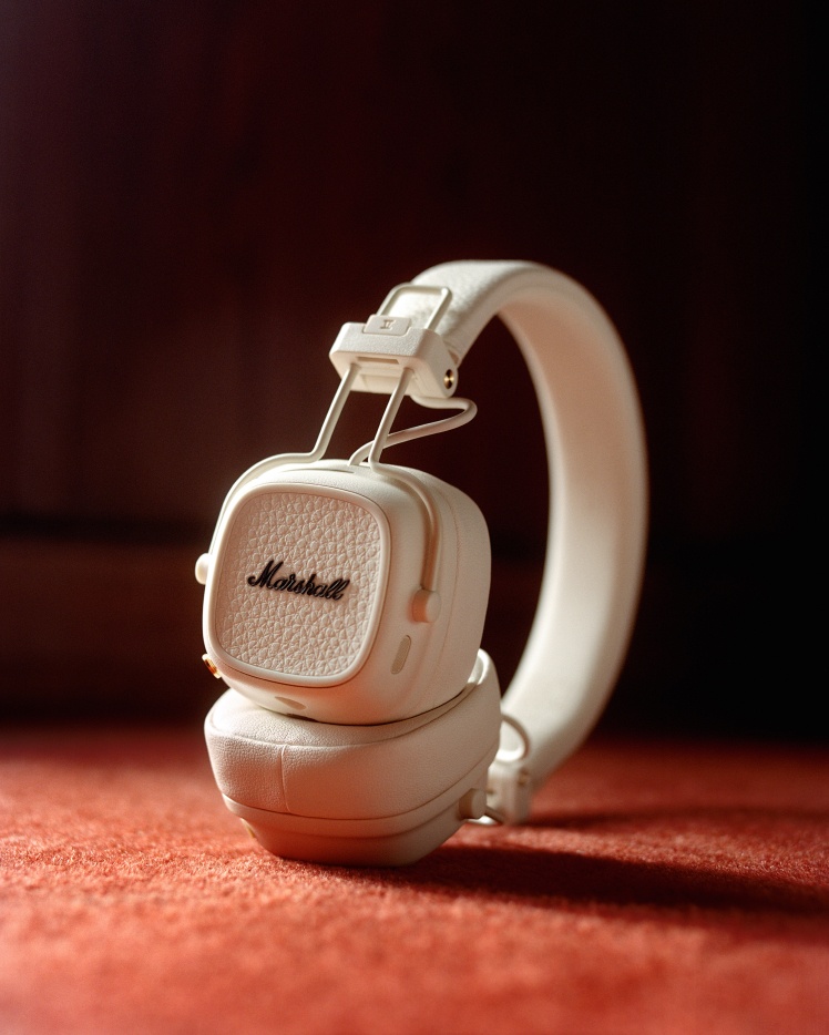 Marshall ワイヤレスヘッドホン クリーム ホワイト