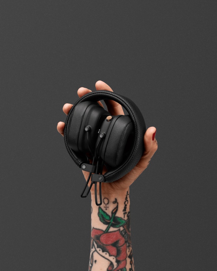 Major IV Black - On-ear headphones | Marshall.com