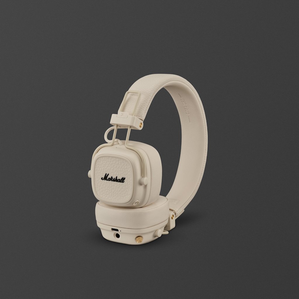 Major V Cream - On-ear headphones | Marshall.com