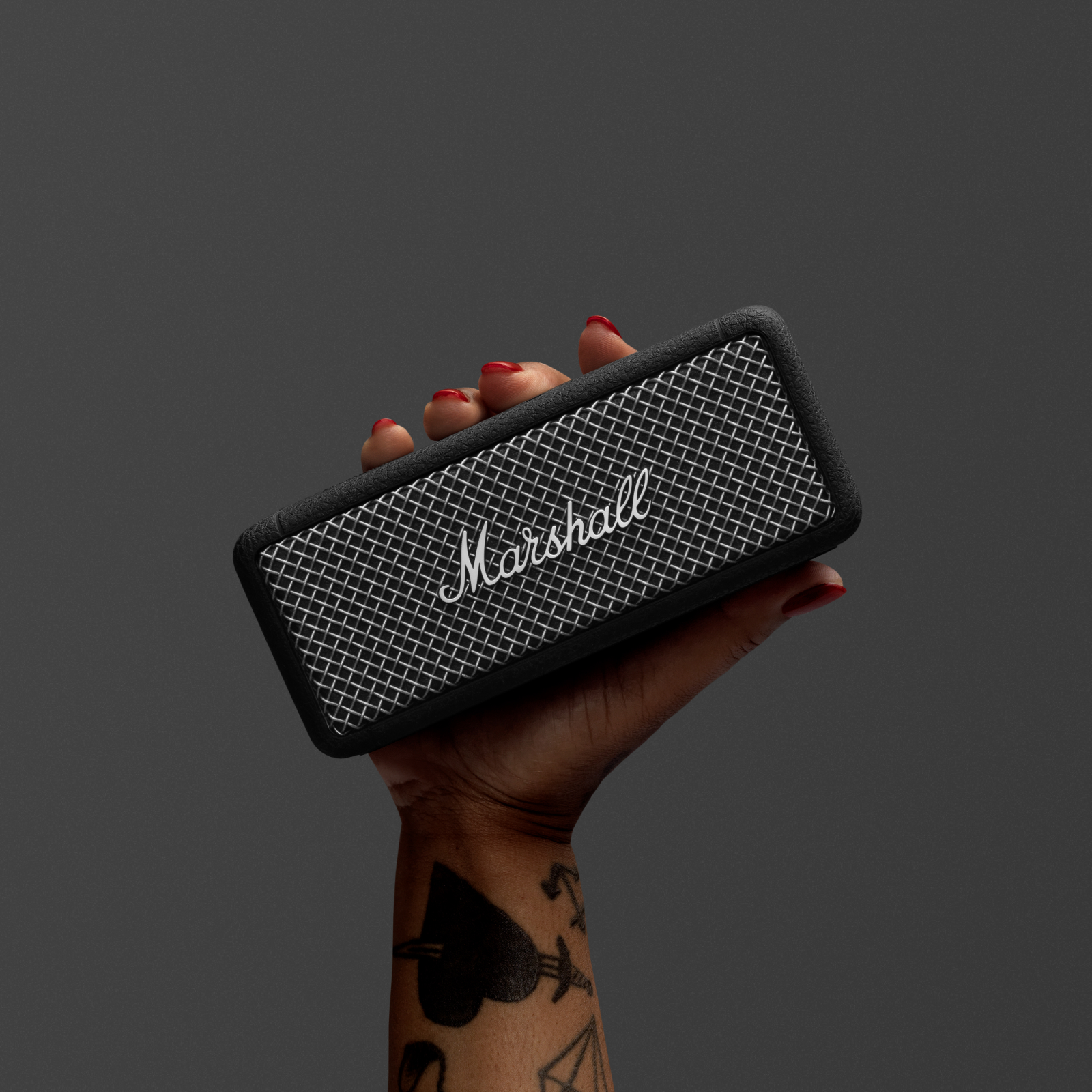 Emberton II Black and Steel - Portable speaker | Marshall.com