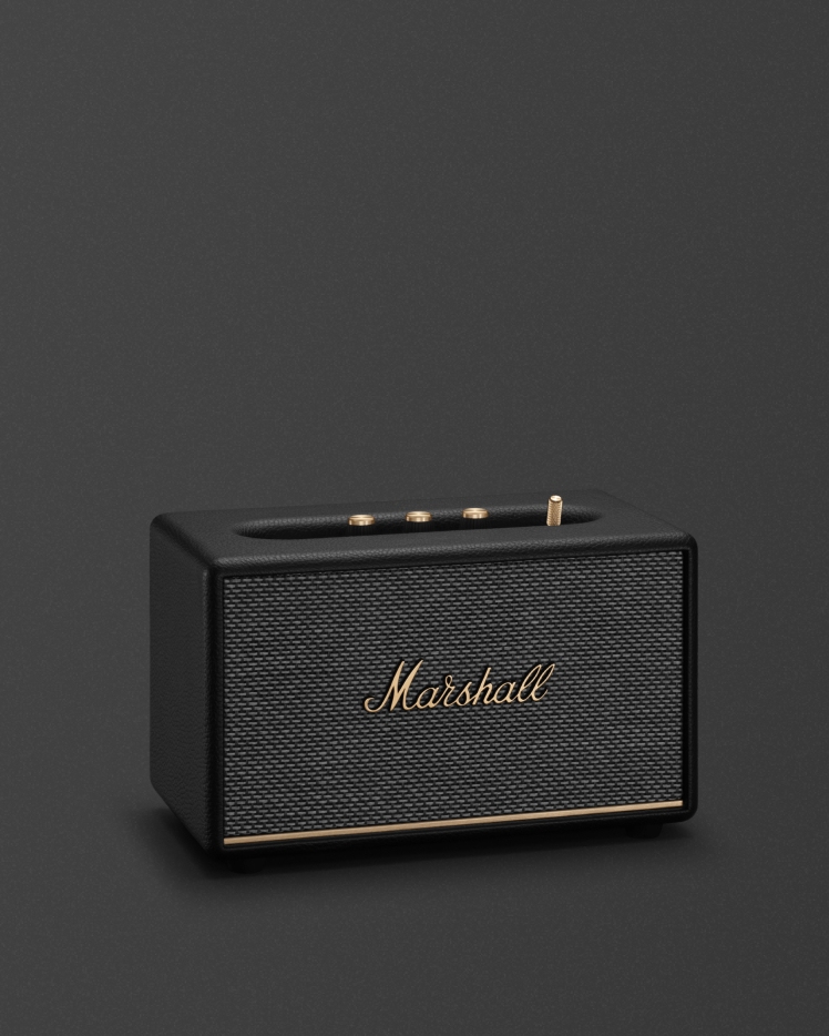 Acton III Black - Bluetooth home speaker | Marshall.com