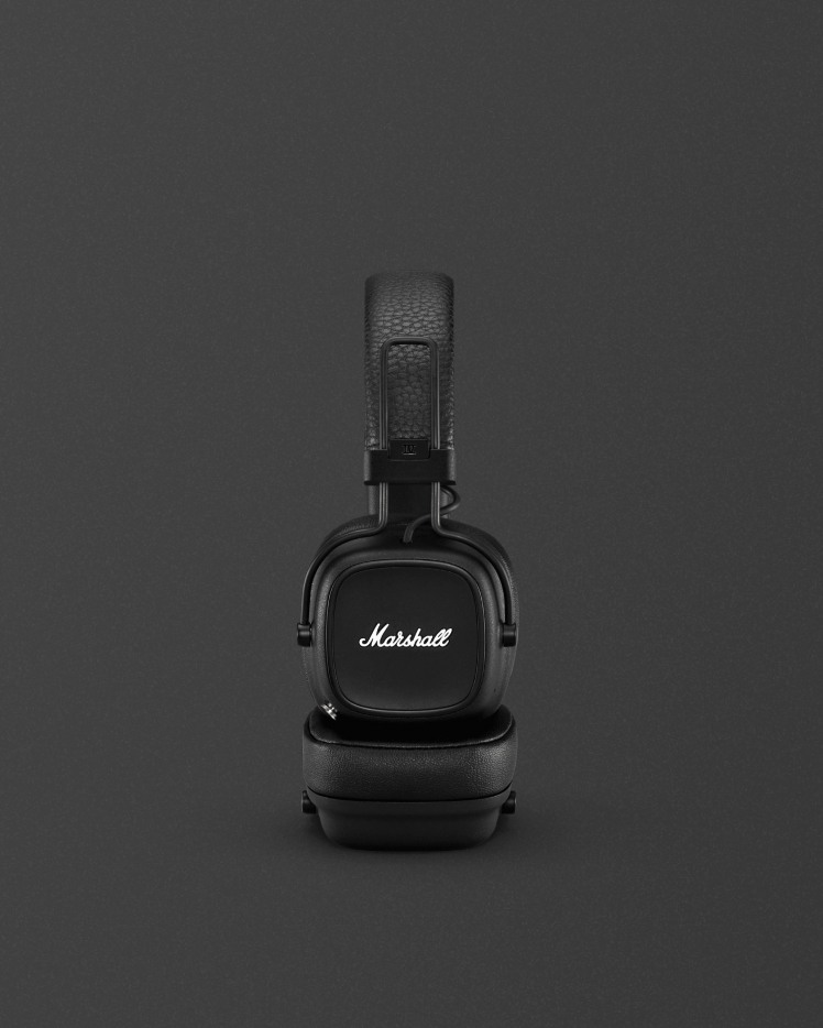 Major IV Black - On-ear headphones | Marshall.com