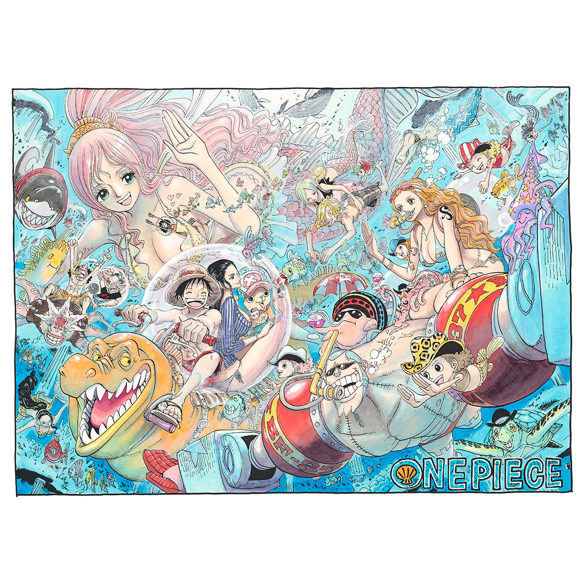 マンガアートONE PIECE マーメイドカフェワンピース