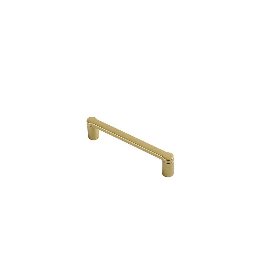 Puxador Alça Reta ZM55 96mm Dourado Fosco Zamac Criativa