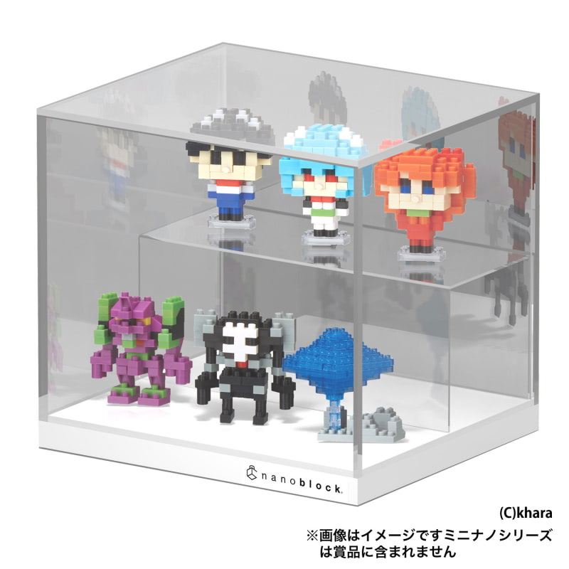 ナノブロック』集めて作ってディスプレイケースをゲット