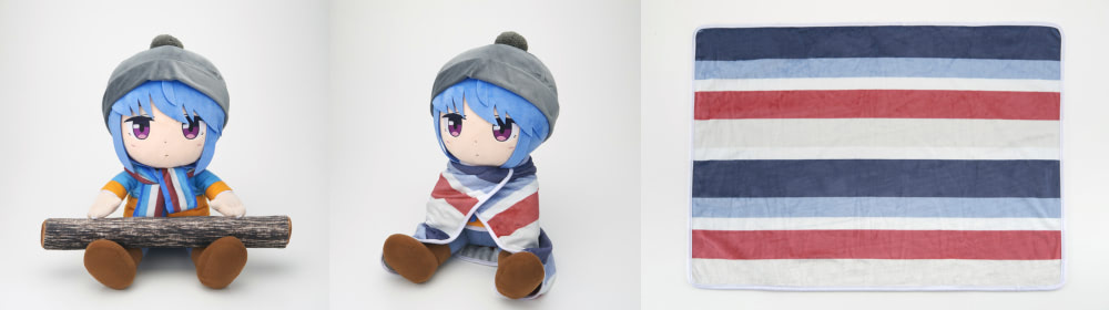 PCクッション ゆるキャン 志摩リン ゆるキャン△』志摩リンが約40cmの